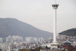 용두산을 올라 부산포를 보다,부산광역시 중구