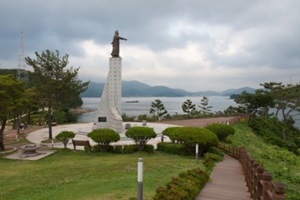 통영에서 느끼는 이순신 장군의 기세, 이순신공원,경상남도 통영시