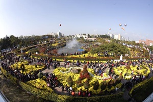 국화의 천국, 익산천만송이국화축제,전라북도 익산시