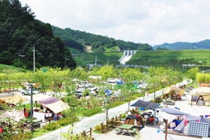 자연과 어우러져 놀아 볼까, 산내들 오토캠핑장,경상북도 김천시